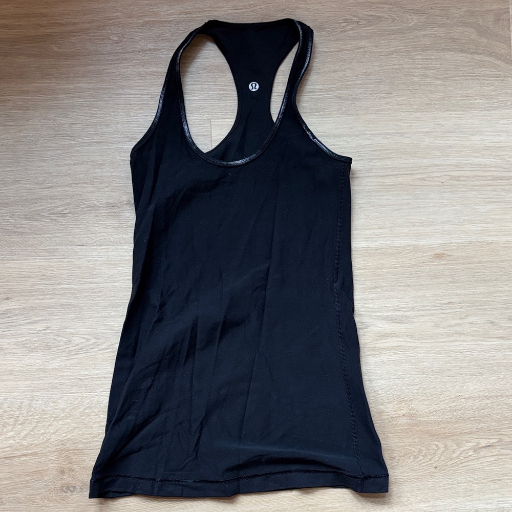 lululemon athletica Black Racerback Tank Top